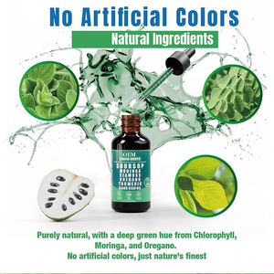 Ekşi Elma Moringa Sıvı Damlaları - Deniz Yosunu, Kekik, Zerdeçal ve Çörek Otu Yağı içeren Ultra Konsantre Organik Besin Takviyesi - Product Image 6