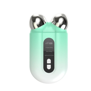 Portable Facial Massage Instrument Skin Rejuvenation Microelectronics Household Electronic Roller <b>Vibration</b> Massager - Product Image 1