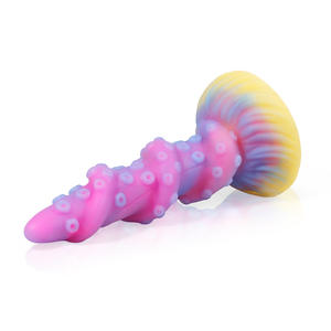 Dildo in Silicone Luminoso a Forma di Tentacolo di Polpo Airis per <span class=keywords><strong>Uso</strong></span> Esterno Dilatatore Rettale a Forma di Alieno <span class=keywords><strong>Plug</strong></span> <span class=keywords><strong>Anale</strong></span> - Product Image 5