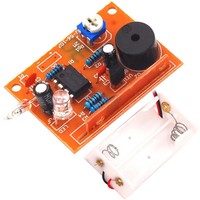 Touch-Vibrationsalarm-Set – Elektronisches Montage-DIY-Trainingsset – Lehrset – Einzelteile