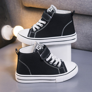 أحذية أطفال كاجوال كاملة الحجم <span class=keywords><strong>2026</strong></span>، أحذية قماشية عالية الرقبة للبنات والأولاد - Product Image 2