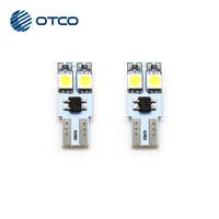 Bombilla LED T10 W5W Blanca OTCO sin Errores, 194 168, Sin Polaridad, 12V, Reemplazo Básico de Halógeno para Audi A4