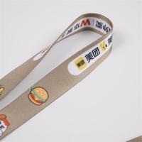 CH Wholesale Sublimation Printing Polyester Lanyards With Logo Custom Certification Keychain OEM ODM ECO Promotion Event Gifts