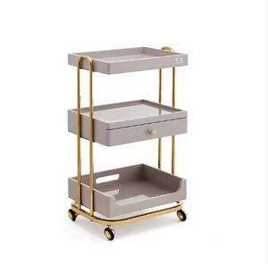 डी बहु-कार्यात्मक सौंदर्य सैलून फर्नीचर सौंदर्य कार्ट शेल्फ मोबाइल सौंदर्य स्पा ट्रॉली - Product Image 1