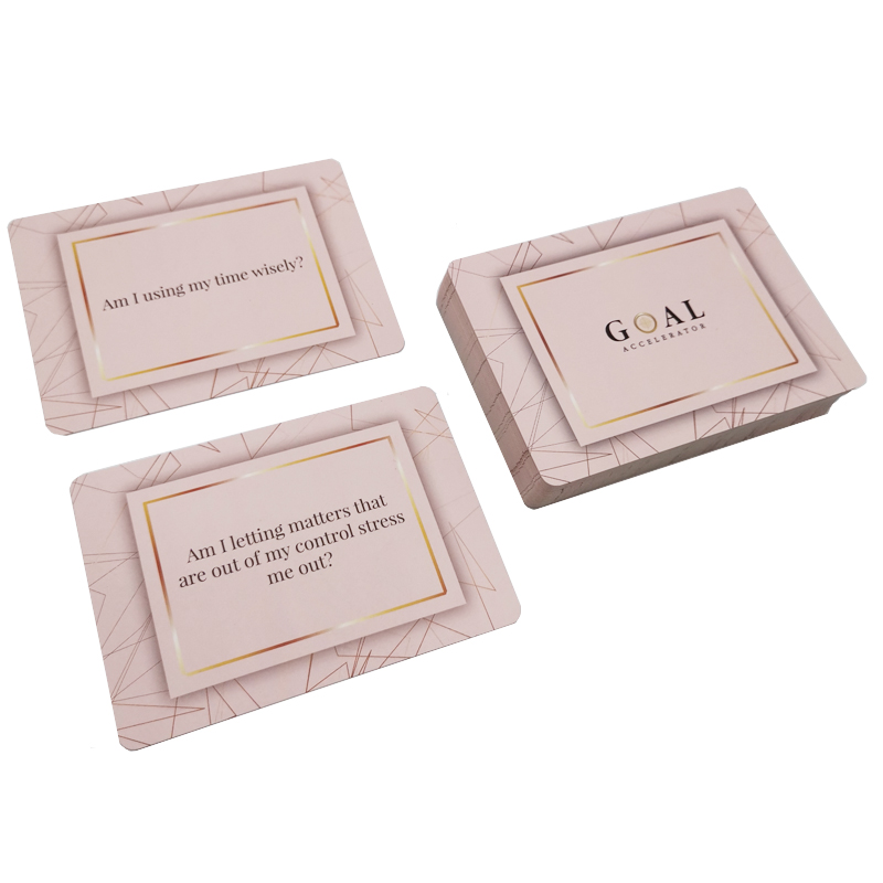 Пользовательские игральные карты палуба карт подтверждение печати торговых карт