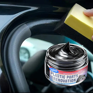 Nouvelle Crème d'Entretien Solide pour Intérieur de <span class=keywords><strong>Voiture</strong></span> 2026 - Réparation des Rayures et des Pièces en Plastique Noires - Effet Blanchissant - Product Image 2