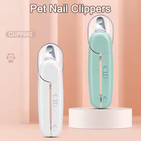 Coupe-ongles pour animaux de compagnie à prise facile - Protection de sécurité rapide et poignée antidérapante, coupe-ongles doux pour chats et chiens