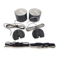 Haut-parleur de voiture de 3 pouces en aluminium, tweeter et médium, 25W RMS, pleine gamme, système audio de véhicule de haute qualité, fournisseur OEM