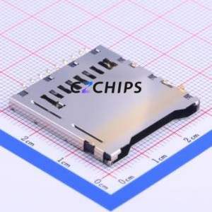 AXA2R73061P SD Card / Memory Card Connector SMD Connector Self-Return Type Standard SD Card Card Holder - Product Image 2