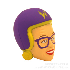 Juguete Antiestrés de Espuma de Poliuretano con Forma de Personaje de Dibujos Animados, Figura Decorativa - Product Image 2