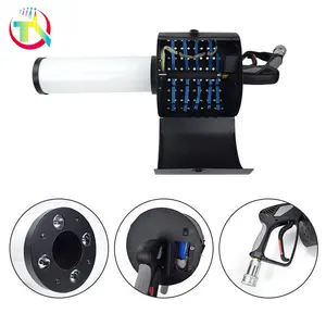 Stage Special Effect Smoke CO2 Gun LED Colorful Paper Hand Shooter For Party Wedding Disco Night Club Bar Dj Equipment