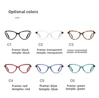 Monture de lunettes anti-lumière bleue tendance style Instagram, design triangulaire œil-de-chat, pour femmes, modèle 2131TR