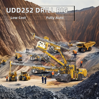 UDD252 Entraînement hydraulique à double bras pour les mines souterraines Machine de forage de roche Machine de forage rotatif à noyau de boîte de vitesses
