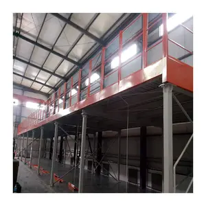 Мрекинговая стальная конструкция под заказ, мезонин для продажи, 5000 кг на квадратный метр для складского хранения