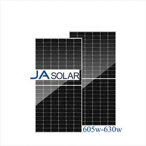 Panel Solar Bifacial de Doble Vidrio Ja Solar Tipo N de 610W-630W, Módulo JAM72D42-LB, Panel Solar Monocristalino de Media Celda - Product Image 2