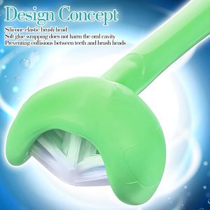 Brosse à dents à trois faces pour un nettoyage en profondeur, brosse à dents multi-angles pour les soins bucco-dentaires quotidiens - Product Image 2