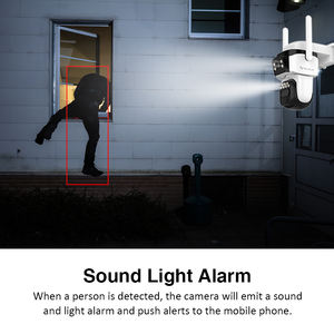 Vstarg621tr كاميرا 10x بطاقة Sim 4G AOV استهلاك منخفض 6MP بطارية كاميرا خارجية تعمل بالطاقة الشمسية كاميرا PT حركة الإنسان - Product Image 5