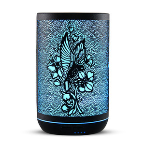 เครื่องพ่นไอน้ำเย็นอัลตราโซนิคพร้อมโคมไฟ LED ดวงจันทร์เครื่องเพิ่มความชื้นในตอนกลางคืนสีสันสดใสสำหรับรถยนต์บ้านกลางแจ้ง-พลาสติกไฟฟ้าทนทาน - Product Image 4