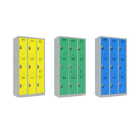 Armoire à colis en acier intelligente personnalisée casier extérieur boîte aux lettres pour courrier et récepteur utilisation de l'immeuble de bureaux