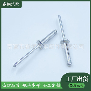 Rivets à percussion Shuangxuan 4 mm x 19 mm x 8 mm en acier pour aluminium, fer, usage général - Product Image 5
