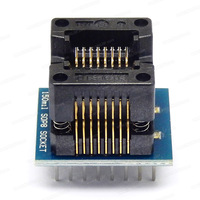 Adaptor soket IC SOP8 OTS-16-1.27-03 soket Programmer SOP16-DIP16 kualitas tinggi (150mil)