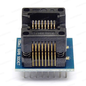 OTS-16-1.27-03 שקע מתכנת SOP16-DIP16 באיכות גבוהה (150mil) מתאם שקע Sop8 ic - Product Image 4
