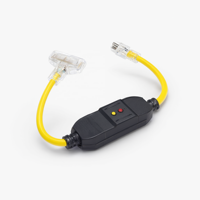 Cordon d'alimentation verrouillable C13-C14 pour PDU, serveur, UPS, câble d'extension 3 broches mâle-femelle, cordon d'alimentation C13 vers C14