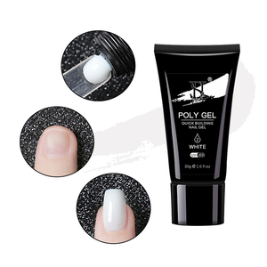 12 colori Polygel Nail Kit Produttore Personalizzato Logo Del Chiodo Del Costruttore Poli Kit Gel Set di Estensione - Product Image 4