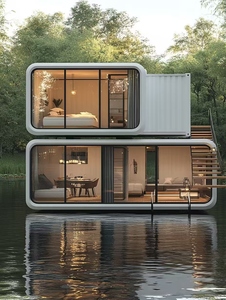 China 2025 New Tiny Apple Capsule Mobil heim Vorgefertigte Kabine Küche Badezimmer für Hotels B & Bs für Villa Apartment Workshop - Product Image 2