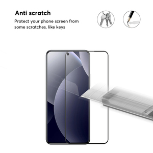 Protector de pantalla 9H para teléfono móvil, cobertura total con pegamento en el borde, para Redmi Note 15 Pro <span class=keywords><strong>4G</strong></span>, vidrio templado - Product Image 4