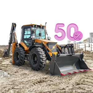 Rétrocaveuse 4x4 conçue pour les terrains accidentés et toutes conditions météorologiques avec pièces de rechange gratuites - Product Image 1