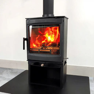 Caminetto Moderno <span class=keywords><strong>a</strong></span> <span class=keywords><strong>Legna</strong></span> <span class=keywords><strong>in</strong></span> <span class=keywords><strong>Ghisa</strong></span> Autoportante per Riscaldamento Domestico, per Soggiorno e Decorazione Villa - Product Image 6