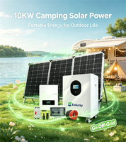 Système complet de stockage d'énergie solaire photovoltaïque 3000W 10kVA 10KW MPPT Kit d'alimentation domestique sur réseau à batterie lithium-ion