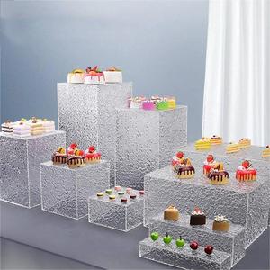 Customize Wedding Decorations and <strong>Food</strong> Display <strong>Stand</strong> Acrylic Buffet <strong>Party</strong> <strong>Stands</strong> - Product Image 2