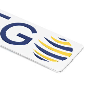 Placa de Identificación de Acero Inoxidable Resistente al Desgaste, con <span class=keywords><strong>Grabado</strong></span> Láser Personalizado, Diseño Personalizado, Rellena de Pintura y Grabada con Ácido - Product Image 4