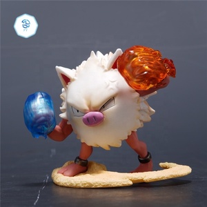 Cho Poke-moned chiến đấu ELF Hot khỉ PVC Mô hình đồ chơi điều kiện mới đấm bốc xe trang trí búp bê nhân vật từ Đông lạnh đóng hộp hình - Product Image 5