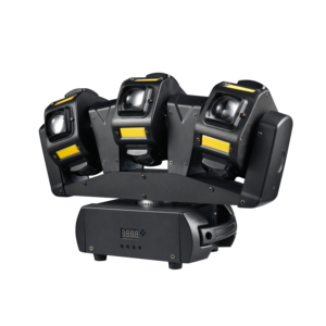 Mới phổ biến 8*10W hai đầu di chuyển dẫn đèn sân khấu 4-in-1 với ánh sáng vàng và 50mW Laser hiệu suất cao laser chiếu sáng - Product Image 1