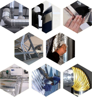 Matériaux d'isolation thermique professionnels modernes, isolation thermique, feuille d'isolation en aluminium hautement réfléchissante et imperméable FSK