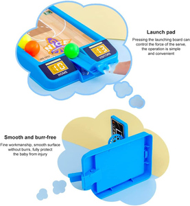 Máquina de Juego de Baloncesto de Escritorio de Plástico para Niños, Mini Aro para Desarrollar la Inteligencia, Interacción Padres-Hijos, Regalos para Jardín de Infancia - Product Image 2