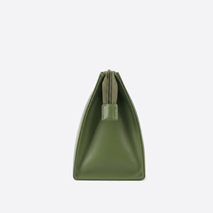 Elegante Neceser de Cuero Vegano para Baño, Organizador de Artículos de Aseo, Bolsa de Cosméticos de Cuero - Product Image 4