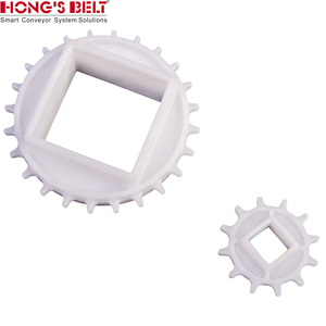 Rueda <span class=keywords><strong>de</strong></span> Plástico para Calculadora HONGSBELT Serie 400, Rueda Dentada <span class=keywords><strong>de</strong></span> Plástico para Correa Modular, Orificio Cuadrado y Redondo - Product Image 5