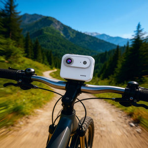 Action <span class=keywords><strong>Cam</strong></span> 720P HD con Angolo di Visione 143°, Schermo Ribaltabile da 2.0", WiFi, Impermeabile fino a 30m, 128G, Leggera, per Vlogging, Ciclismo, Escursionismo, <span class=keywords><strong>Viaggi</strong></span> - Product Image 3