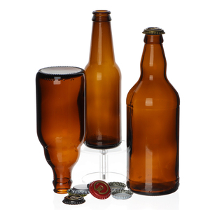 Bán hàng tốt nhất Cobalt màu xanh 500ml thủy tinh bia chai thủy tinh màu xanh bia chai 330ml rượu chai thủy tinh - Product Image 1