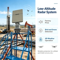 Radar de Monitoreo de Espacio Aéreo de Banda X T20 con Alcance de 20 km para Seguridad Perimetral y Rastreo Anti-UAS