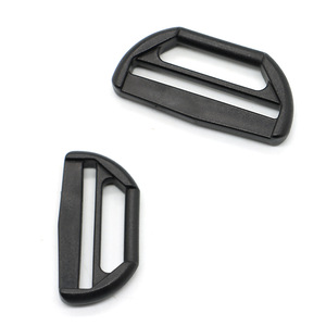 Plastic D Ring Buckle 28mm X 38mm Adjustable For <b>Bags</b> Luggage Backpack <b>Accessories</b> - Product Image 1