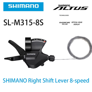 Manette de VTT <span class=keywords><strong>SHIMANO</strong></span> Altus <span class=keywords><strong>SL</strong></span>-<span class=keywords><strong>M315</strong></span> <span class=keywords><strong>SL</strong></span>-M310 2x7 2x8 3x7 3x8 2 3 7 8 14 16 21 24 Vitesses, Levier de Changement de Vitesse pour VTT - Product Image 2