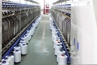 Fil textile en polyester teint en masse pour le tissage, le tricotage, la broderie et la couture