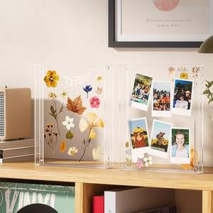 Fujifilm Mini/Wide/Square Films 9.9 \ "X 12.5 \" Instax Frame <span class=keywords><strong>2x3</strong></span> Mini pour <span class=keywords><strong>Polaroid</strong></span> Collage Photo Acrylique Flottant Pressé - Product Image 5