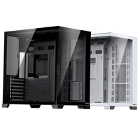 upHere ATX Gaming Computer Case 430mm GPU Mid Tower PC Chassis Dual SSD Single HDD 7 PCIe Slots Wholesale PC Case UC01