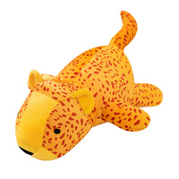 Peluche renard lestée personnalisée OEM, jouet kawaii apaisant pour le sommeil, animal en peluche pour soulager l'anxiété